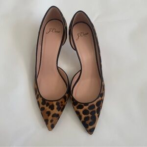 Jcrew D ‘orsay pump high heels